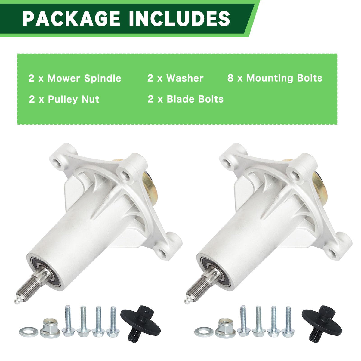 TENGMUJX 2-pack hardware included for a complete replacement install