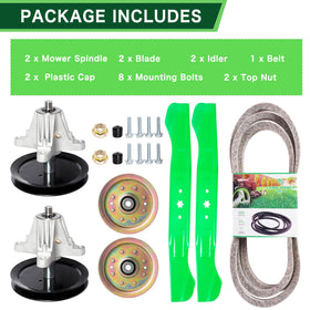 TENGMUJX 46-inch deck rebuild kit installation guide for quick setup.