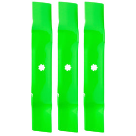 TENGMUJX 48-inch deck blade for John Deere compatibility improves cutting efficiency.