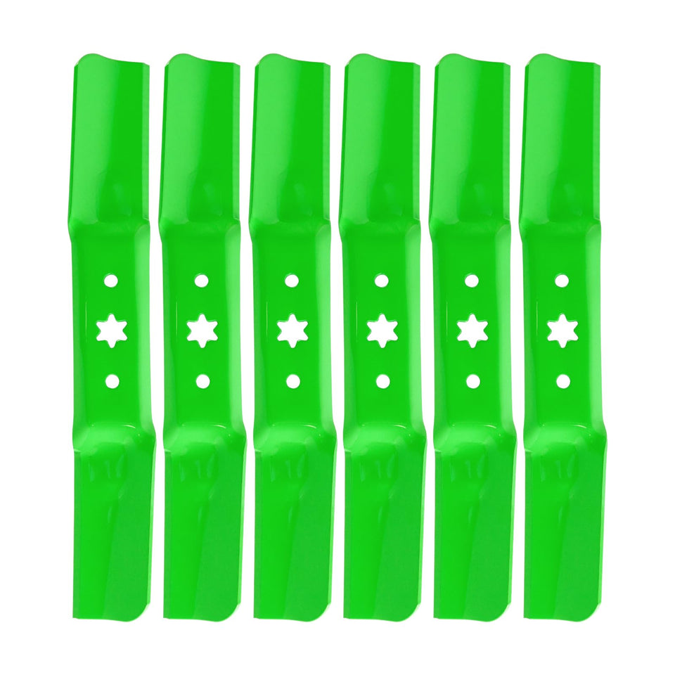 tengmujx 50inch deck blades pack for quick replacement and mowing efficiency.
