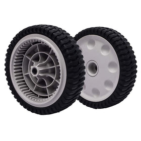 TENGMUJX 8-inch front drive wheel for Troy-Bilt TB240 improves maneuverability and durability.