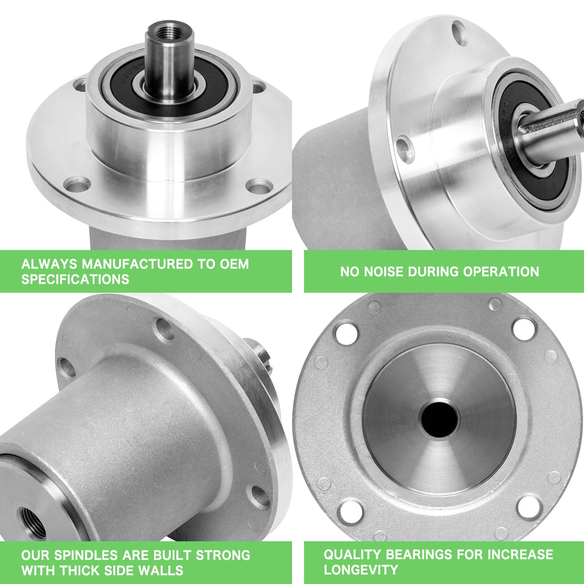 TENGMUJX four-bolt installation kit enables DIY mounting.