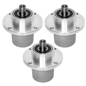 TENGMUJX spindle assembly 037-2000-00 front view, built for durability on mowers.