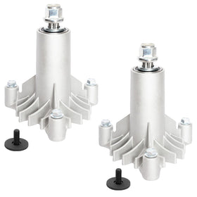 TENGMUJX 2-pack spindle assembly for compatible decks, reliable replacement