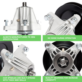TENGMUJX spindle assembly for Mustang XP 54-inch deck improves mowing performance