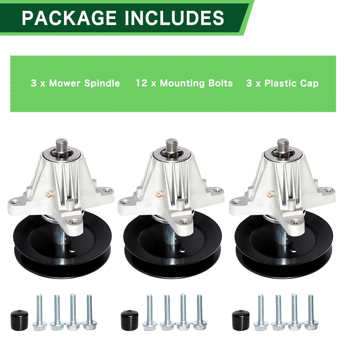 TENGMUJX spindle assembly for Troy-Bilt Bronco 54-inch deck provides solid maintenance