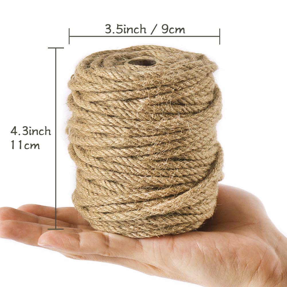 Tenn Well 5mm jute rope for Christmas decorations and crafts