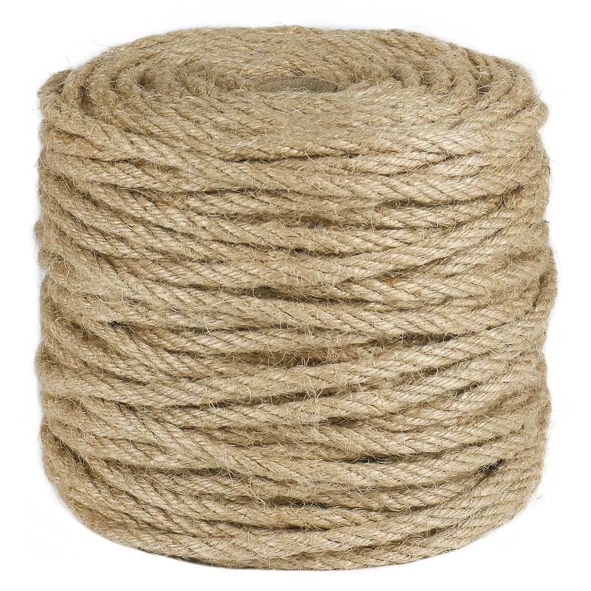 Tenn Well 5mm jute rope on a spool, ideal for macrame projects.