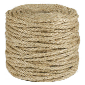 Tenn Well 5mm jute rope on a spool, ideal for macrame projects.
