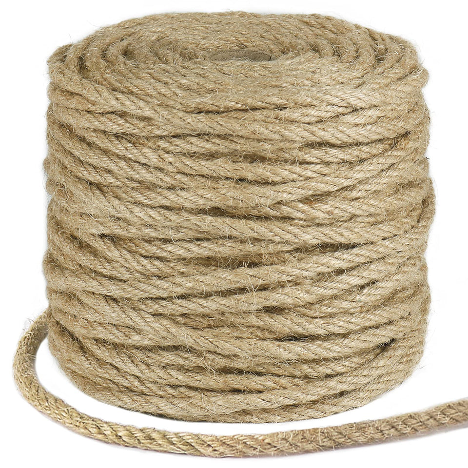 Tenn Well 5mm jute rope on a spool for easy crafting and storage.