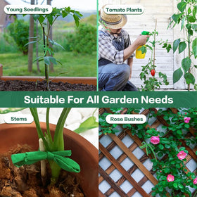 Tenn Well soft polyester ties prevent damage to growing stems.