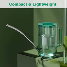 Close-up of the long spout on Tennedriv Green for reaching inner pots