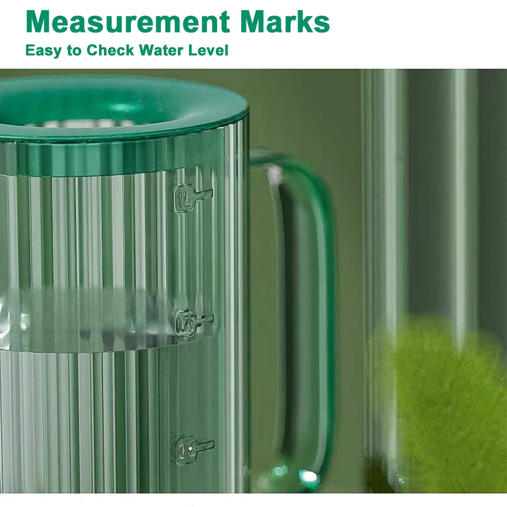 Measurement markings on Tennedriv Green aid quick water level checks