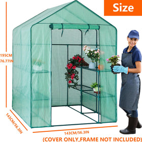 TENTOPMIC cover roll-up door close-up enables easy access and airflow.