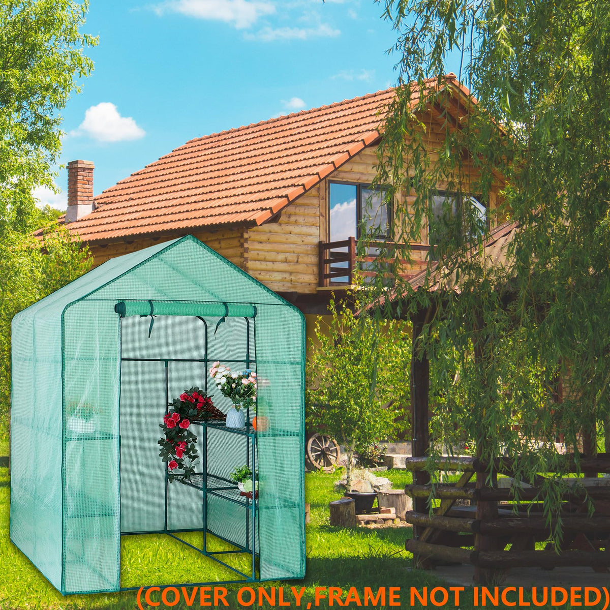 TENTOPMIC cover provides frost protection and warmth retention.