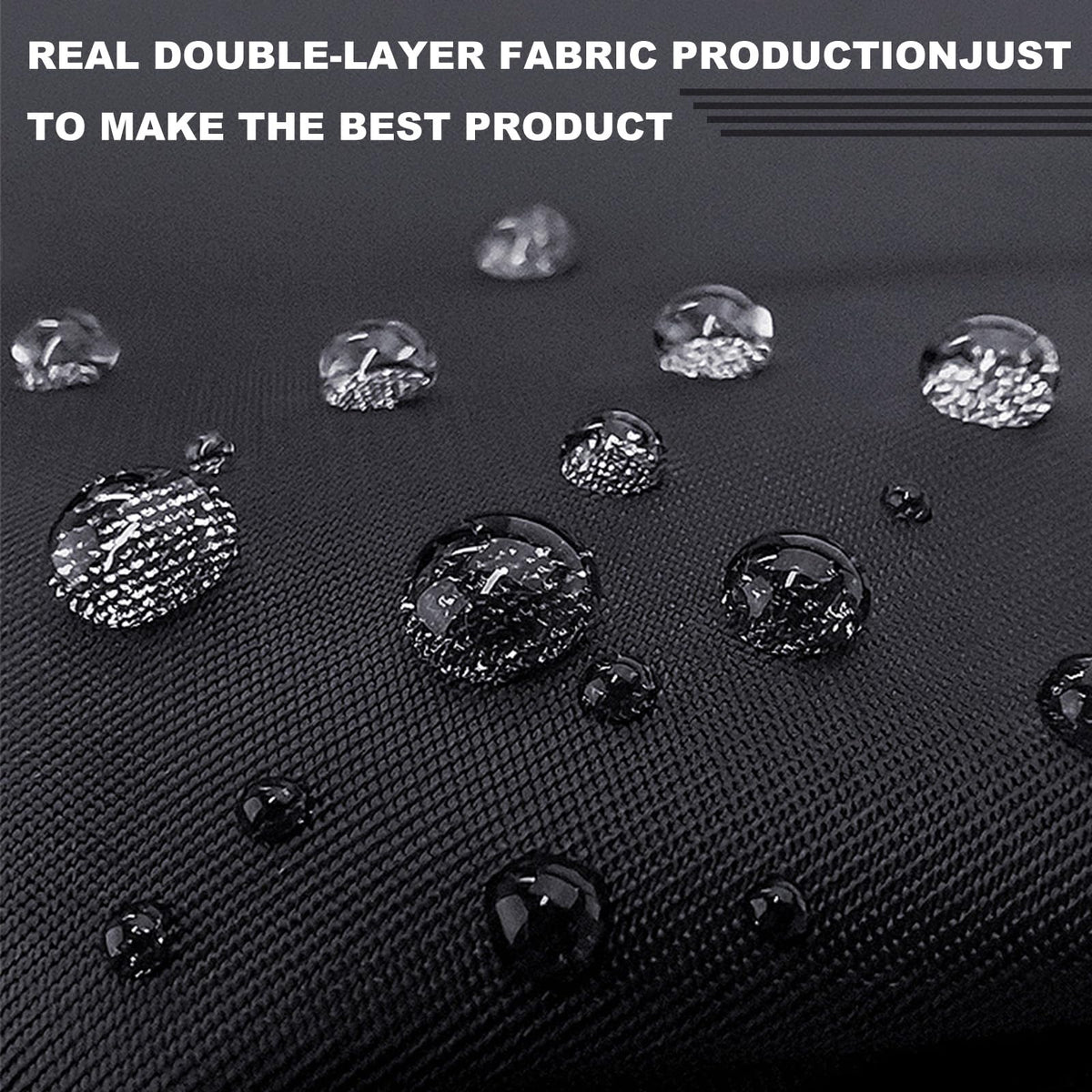 TENTVIA close-up highlights adjustable drawstring securing the cover.