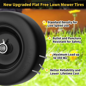 TEPU flat-free tires reduce downtime and maintenance concerns.