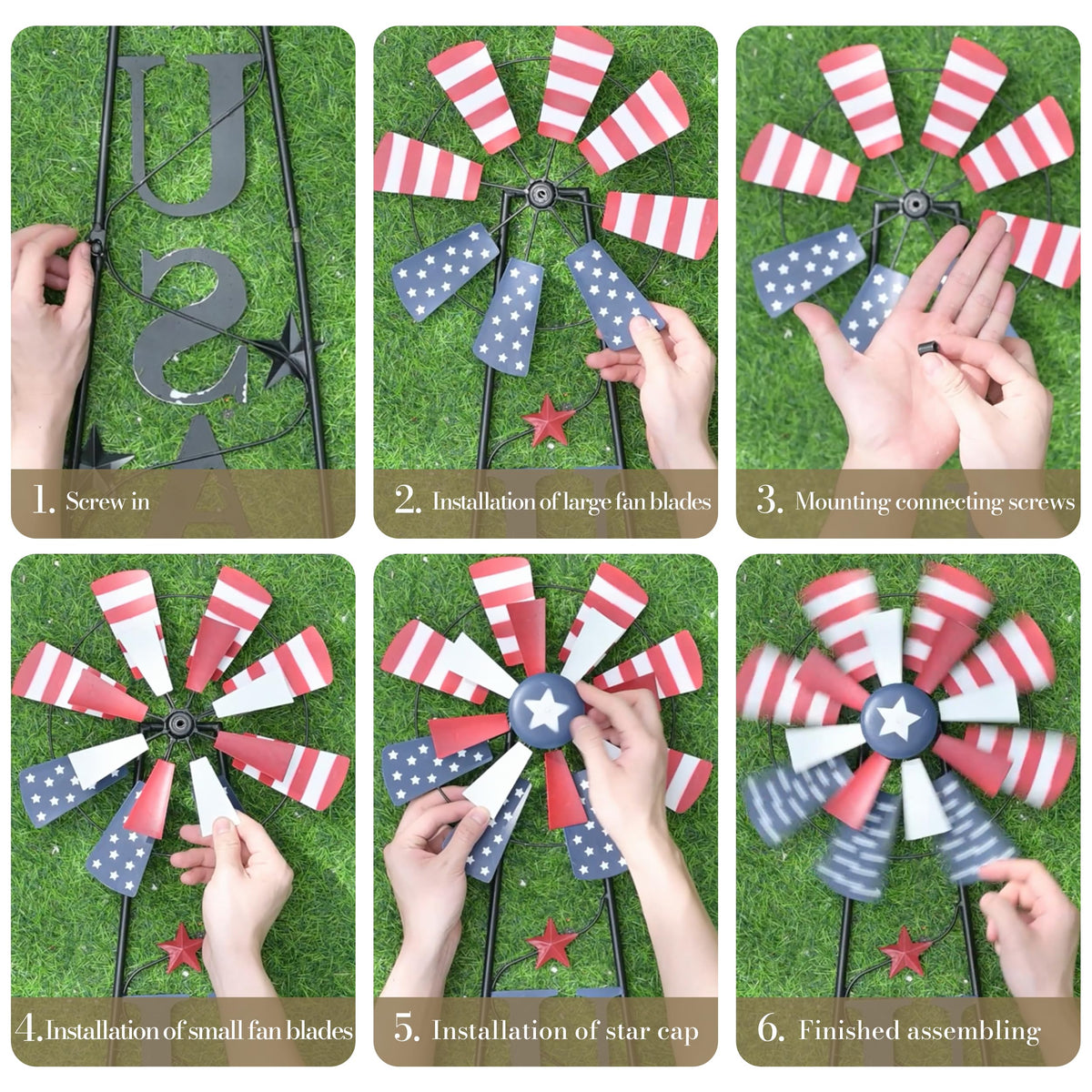 TERESA'S COLLECTIONS Independence Day gift idea for outdoor spaces