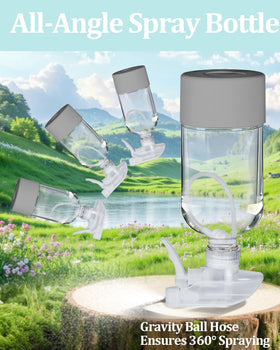 TERESRY borosilicate glass bottle resists chemicals and odors.