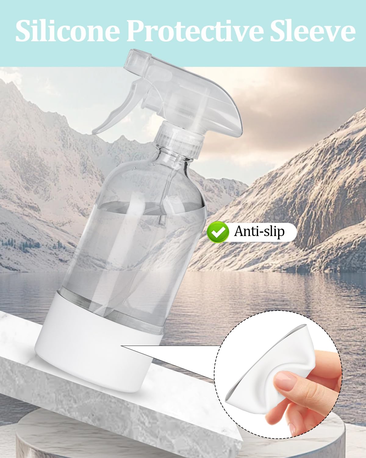 TERESRY empty refillable bottle pack for home solutions
