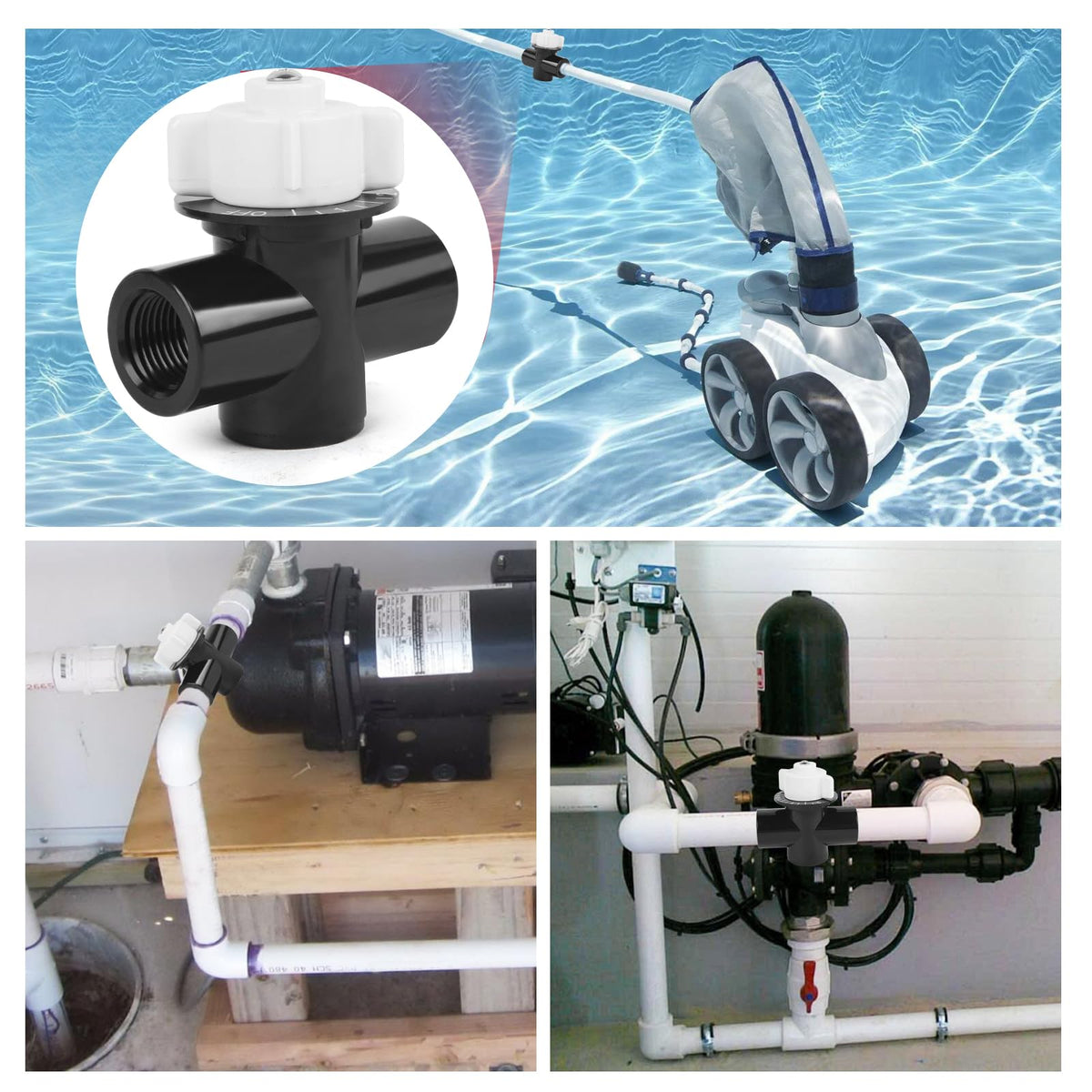 TERGTIRY compatibility with Pentair Rainbow 320/322/300-29X, broad pool system fit.