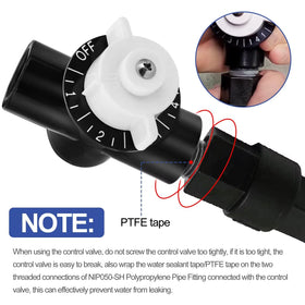 TERGTIRY R172086 flow-knob enables adjustable chlorine/bromine flow for pool maintenance.