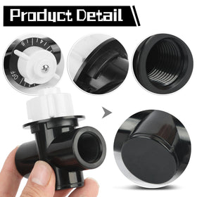 TERGTIRY R172086 threaded connection image, demonstrating easy, tool-free setup.