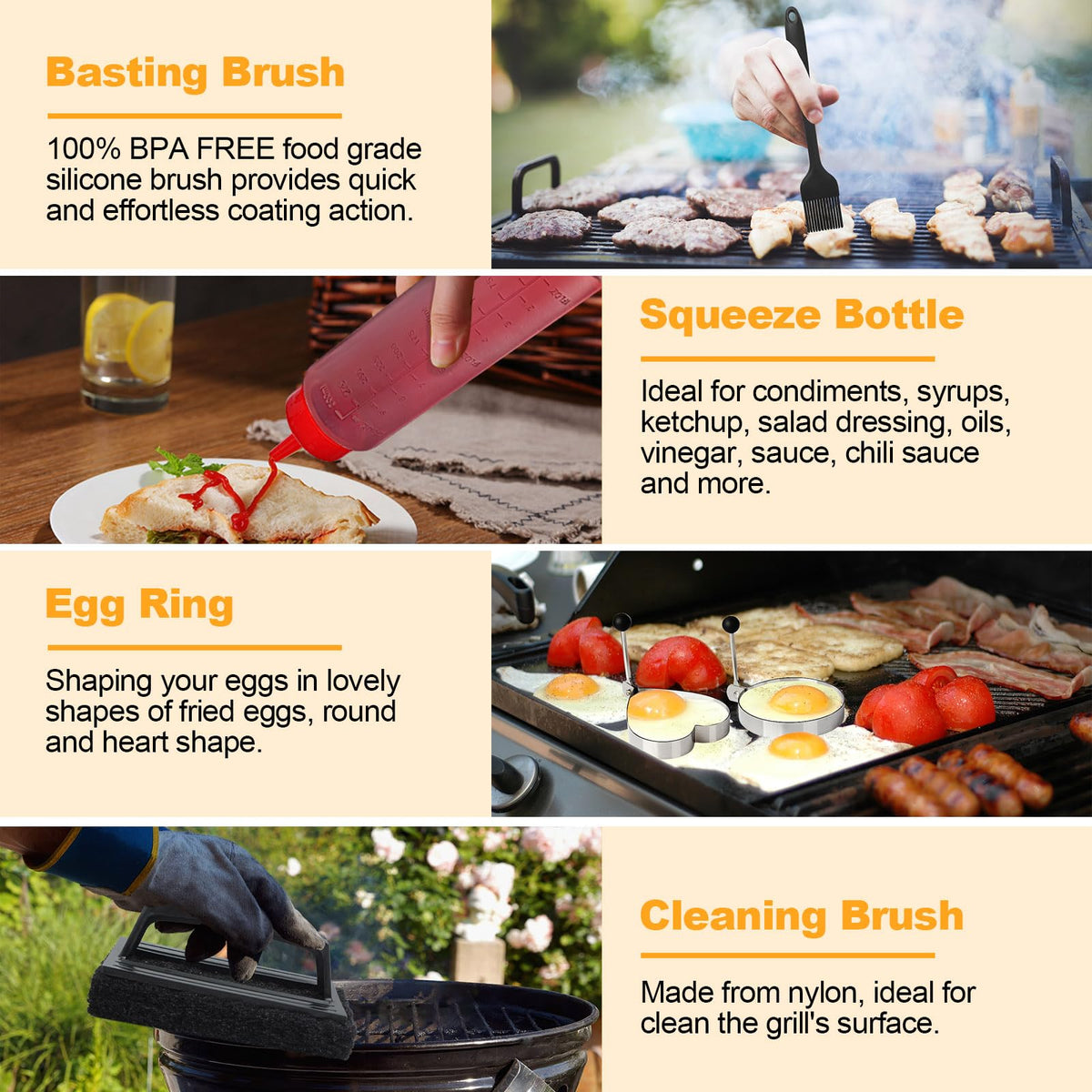 Terlulu carry bag keeping griddle kit organized for portable grilling