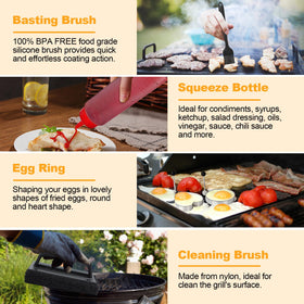 Terlulu carry bag keeping griddle kit organized for portable grilling