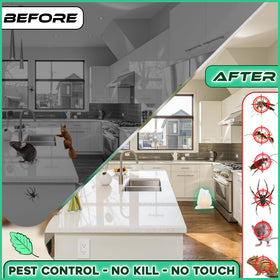 TERMX rodent-repellent balls shown for kitchen use.