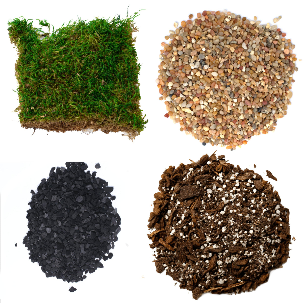 TerraGreen Creations succulent planter kit package shows all-in-one terrarium supplies for beginners.