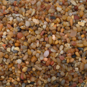 TerraGreen Creations USA-made pea gravel gems adds natural texture and drainage.