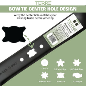 Terre forged high-strength steel blade emphasizes lasting durability for regular yard work