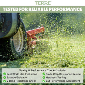 Snapper compatibility with Terre blade for smooth operation