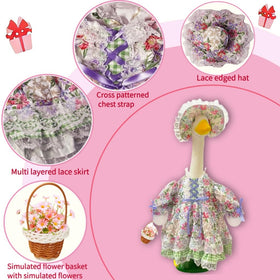 Terreva faux daisies create a blooming garden vibe for photos.