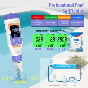 Terronix pH-ORP meter delivers precise pH and redox data for water balance.