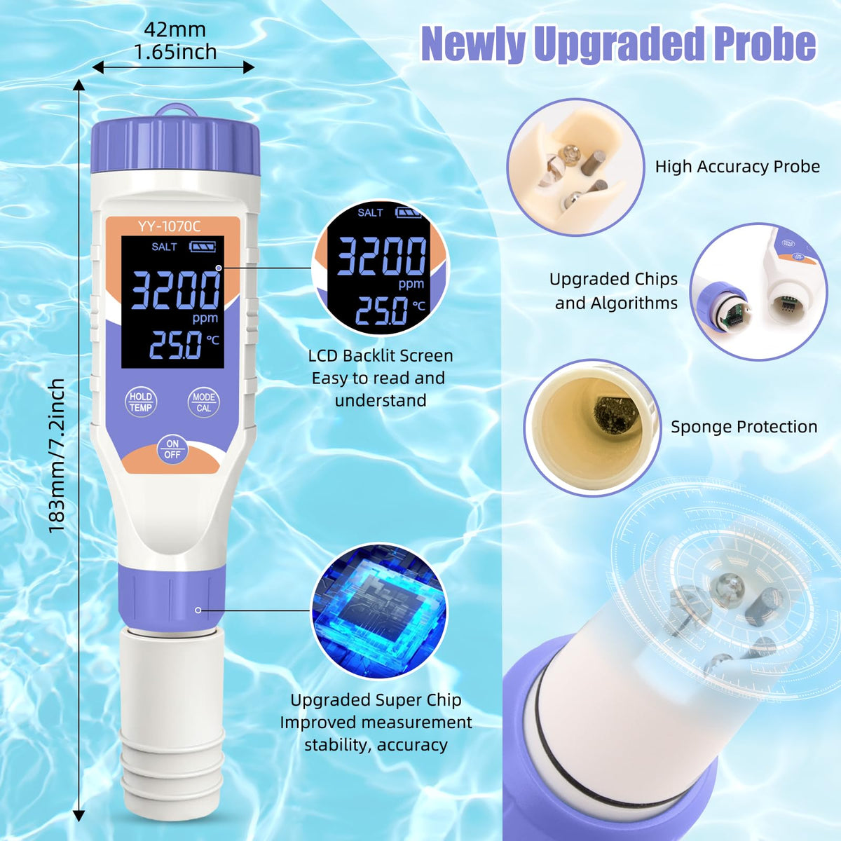 Terronix travel-case-with-tester supports on-the-go pool and hydroponics checks.