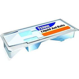 Terro 324 Ant Killer II bait stations in kitchen setup attract ants without spills.