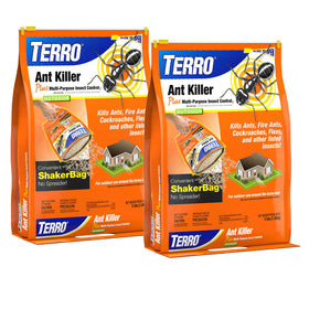 TERRO Ant Killer Plus resealable bag for easy outdoor granule application.