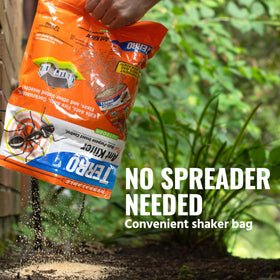 TERRO Ant Killer Plus watering after application activates granules.