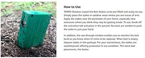 Woodstream Terro boxed solution with eight stakes delivering continuous protection.