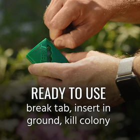 Woodstream Terro no-battery-needed compact stake fits discreetly indoors or outdoors.