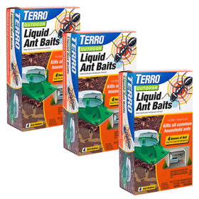 Terro outdoor liquid ant bait station for quick ant control outdoors.