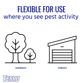 Terro Roach Bait Powder provides about 150 placements per tube.