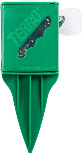 Woodstream Terro see-through window stake view showing bait level for easy monitoring.