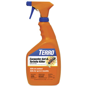 Terro T1100-6 32oz spray bottle for fast contact kill and long-lasting protection