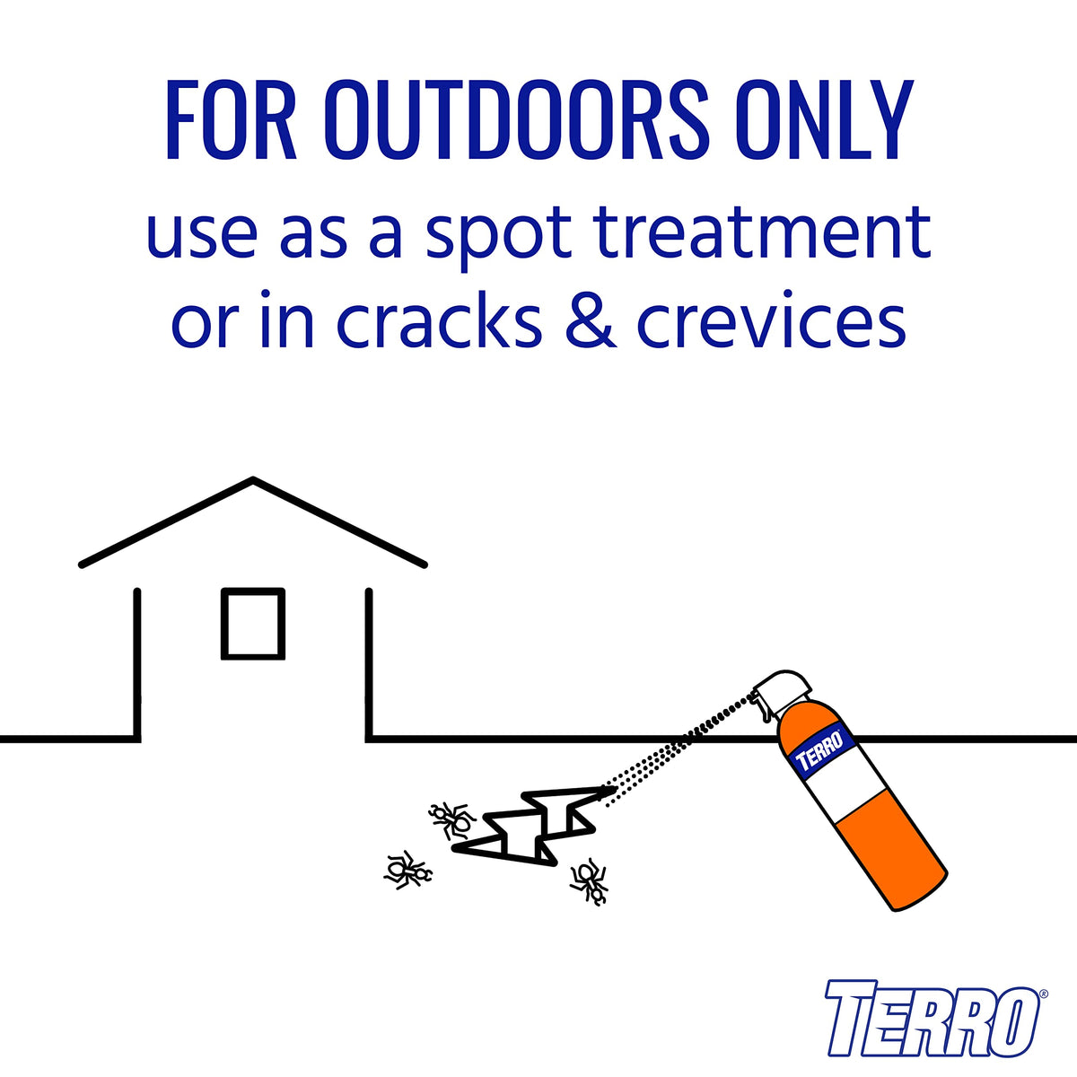 Terro T1700SR cracks-crevices-spot-treatment targets hidden pests.