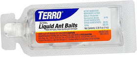Terro T300 baseboard area showing ant activity around a bait station.
