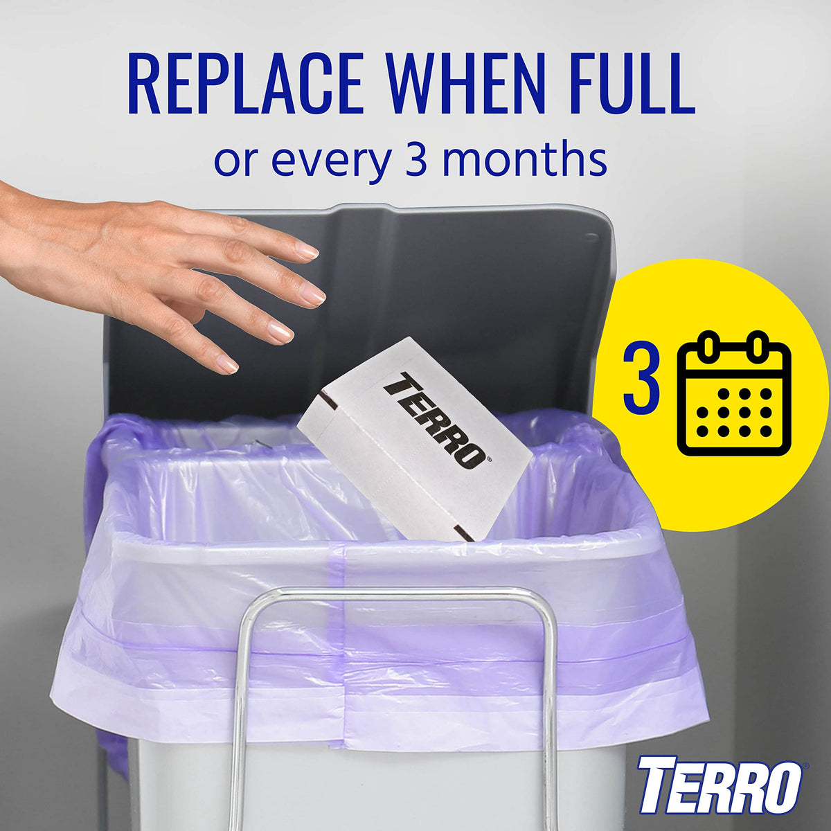 Terro T3206SR folded design keeps glue away from pets and kids.