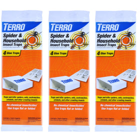 Terro T3206SR indoor trap with glue surface capturing pests in a home.